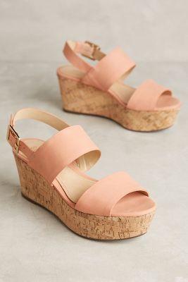 Schutz Fankia Wedges Honey
