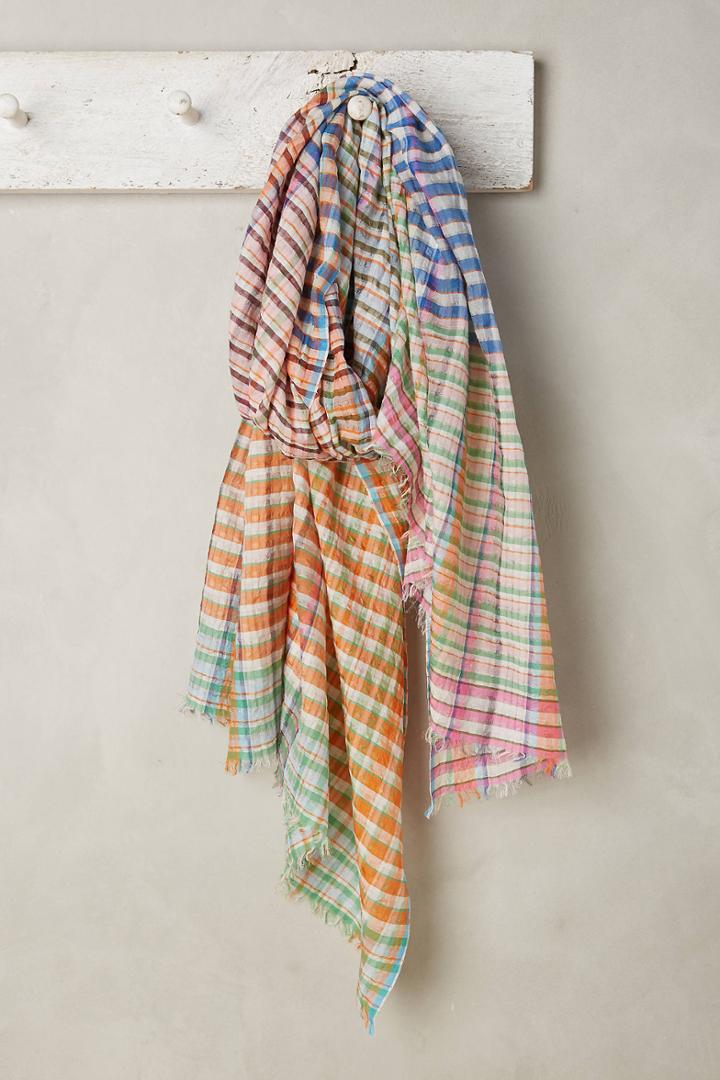 Epice Erin Plaid Scarf