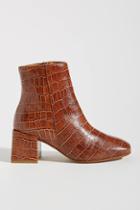 Elysess Crocodile Ankle Boots