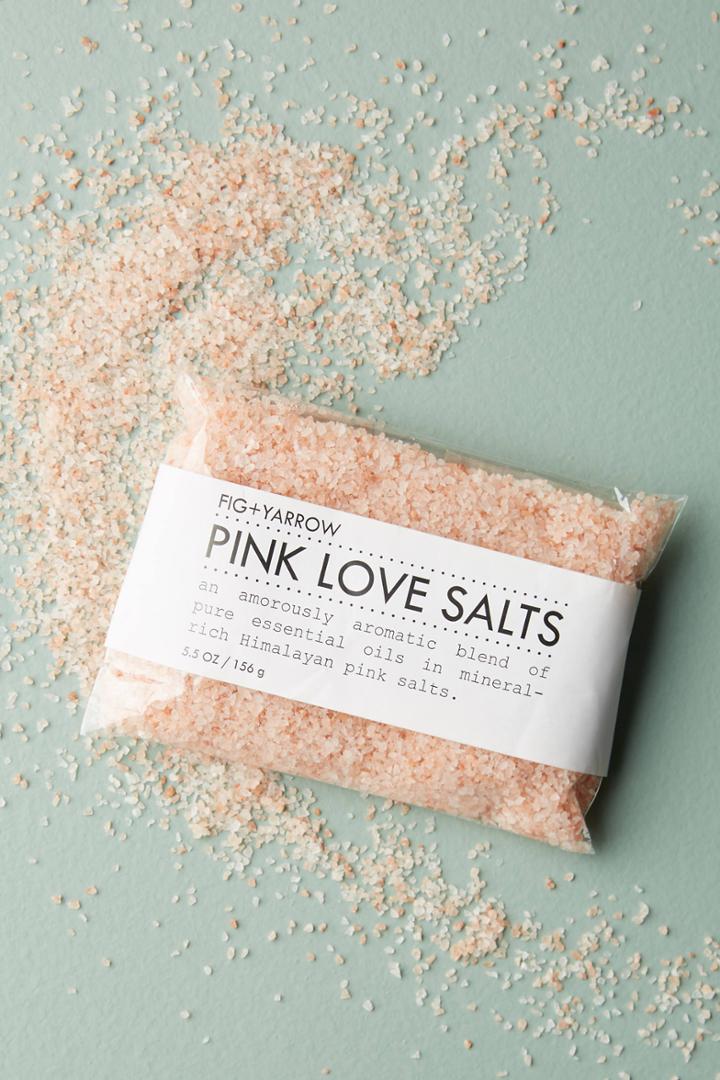 Fig + Yarrow Pink Love Bath Salts Packet