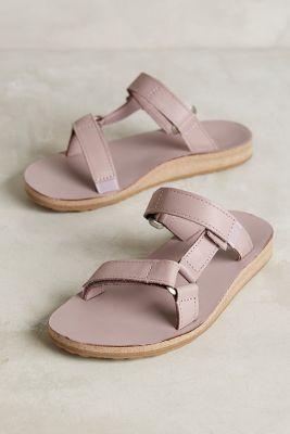 Teva Universal Leather Slides Lavender