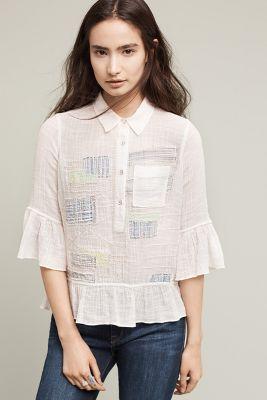 Holding Horses Paulsen Patchwork Henley