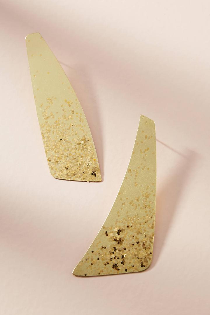 Sibilia Sparkle Triangle Drop Earrings