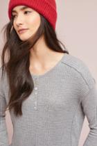 H. One Henley Thermal Pullover
