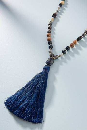 Anthropologie Surfside Beaded Necklace