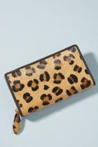 Anthropologie Charlize Leopard-printed Wallet