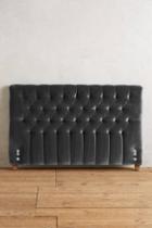 Anthropologie Velvet Tufted Lena Headboard
