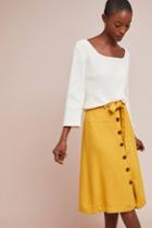 Maeve Buttondown Chino Skirt