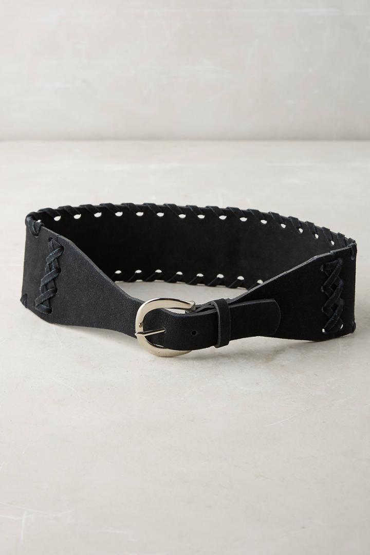 Anthropologie Braid-striped Belt