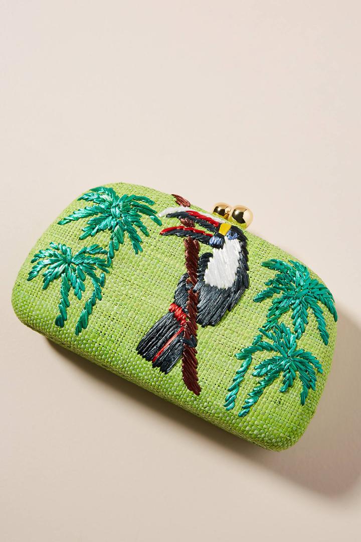 Serpui Marie Mia Toucan Clutch