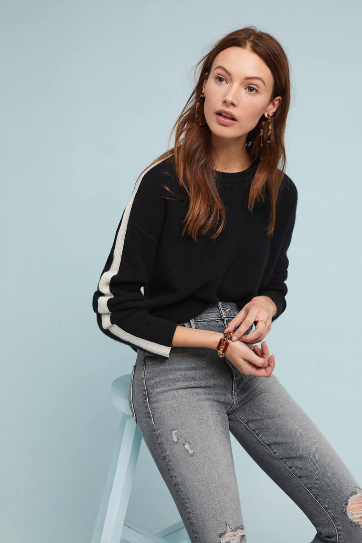 Velvet By Graham & Spencer Chester Cashmere Sweater