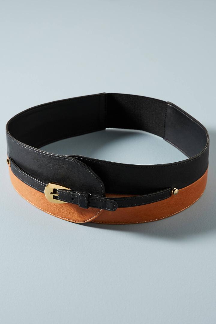 Raina Belts Colorblocked Corset Belt