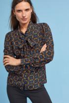 Tracy Reese Bow Silk Blouse