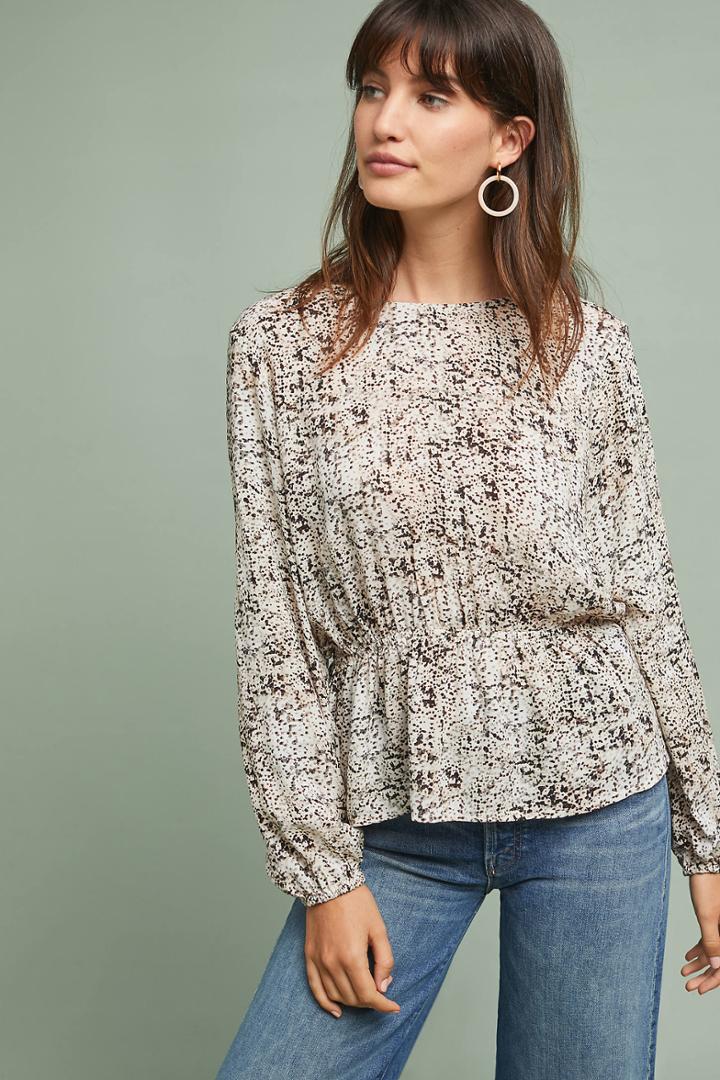 Cloth & Stone Waisted Blouse