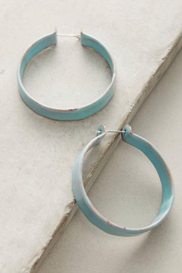 Melanie Rice Mellow Hoop Earrings