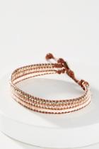 Chan Luu Rose Gold Wrap Bracelet