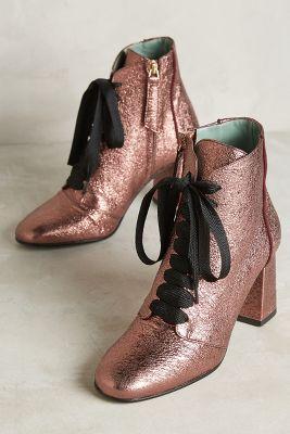 Paola D'arcano Caldoza Lace-up Ankle Boots