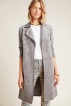 Blanknyc Pascale Sueded Trench Coat