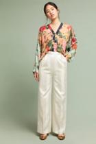 Hemant & Nandita Tonal Stripe Wide-legs