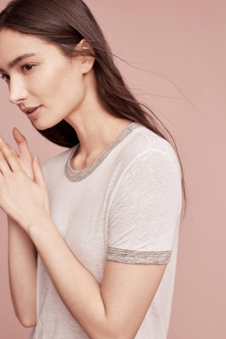 Wilt Roxanna Linen Ringer Tee