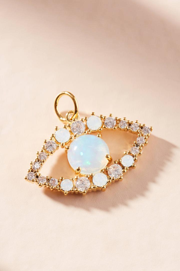 Anthropologie Opalescent Eye Charm
