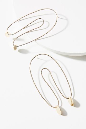 Two Hills Negative Space Drop Earrings