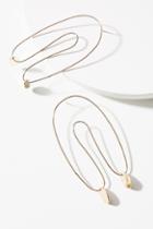 Two Hills Negative Space Drop Earrings
