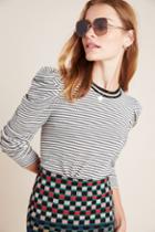 Anthropologie Kit Puff-sleeved Pullover