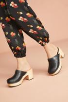 Swedish Hasbeens Louise Platform Mule Clogs