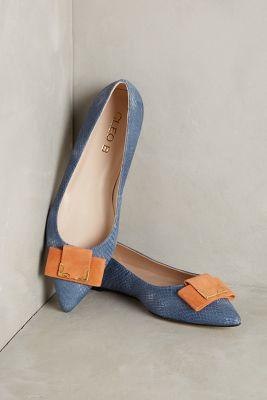 Cleo B Lenox Flats Blue