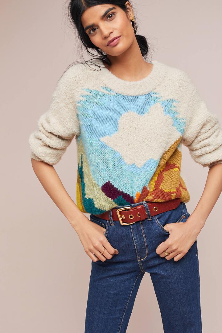 Sleeping On Snow Lovliest Landscape Sweater