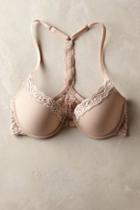 Natori Feathers Front-close T-back Bra Beige