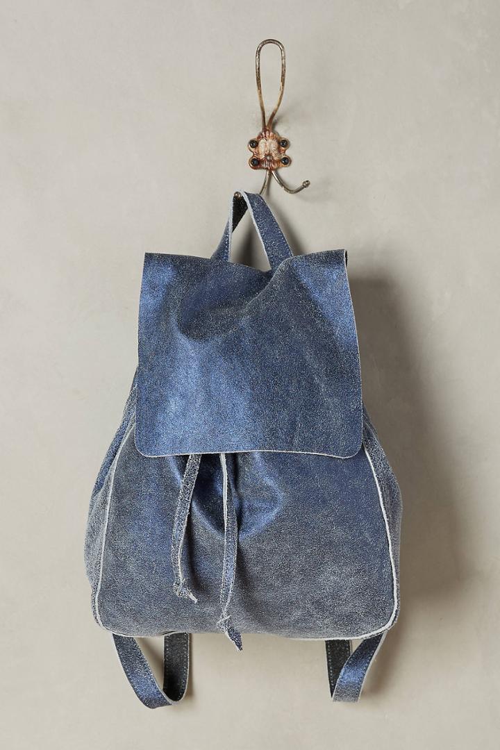 Anthropologie Bonnie Leather Backpack