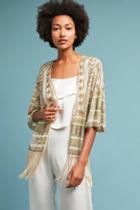 Bendito Pie Beaded Fringe Kimono Jacket