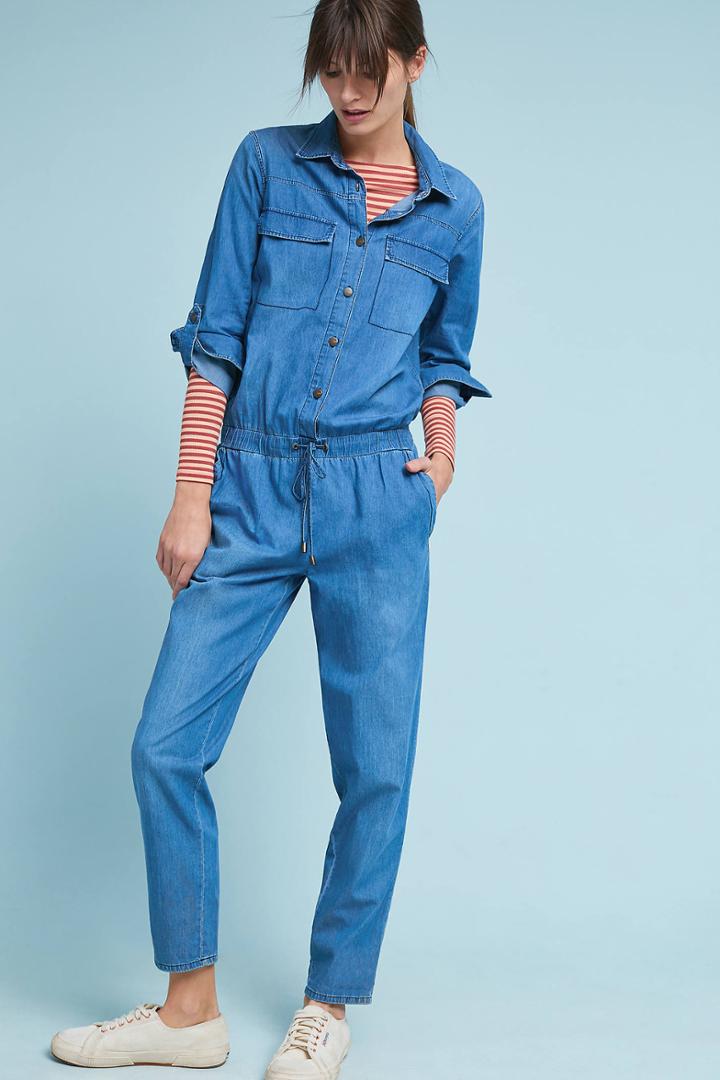 Reiko Laureen Denim Jumpsuit