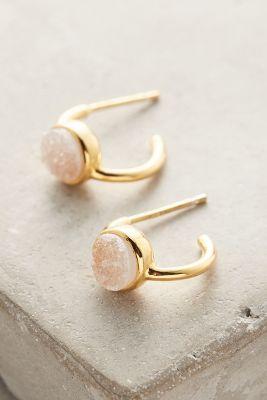 Anthropologie Ostrava Huggie Earrings