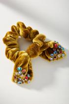 Dannijo Embellished Velvet Hair Tie