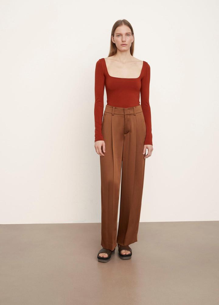 Vince Tailored Wide Leg Trouser