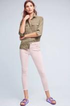 Mother Looker Mid-rise Crop Jeans