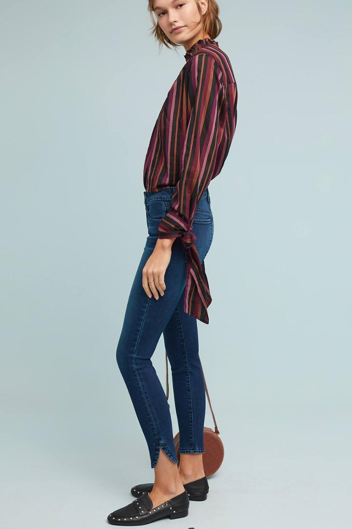 Joe's Julie Mid-rise Skinny Jeans