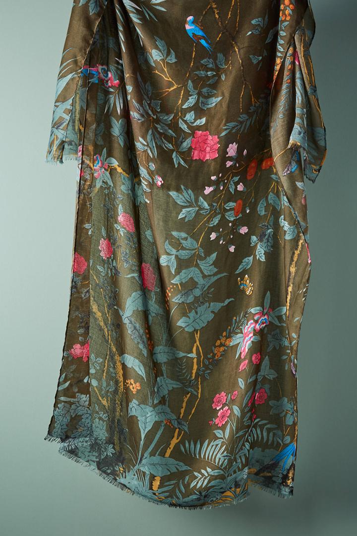 Anthropologie Forest Fairytale Scarf