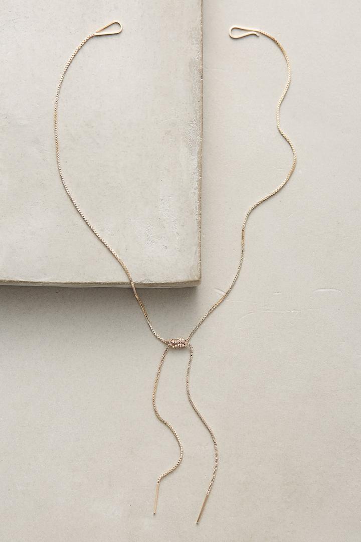 By Boe Rope Bow Necklace