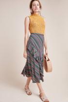 Maeve Eliora Striped Midi Skirt