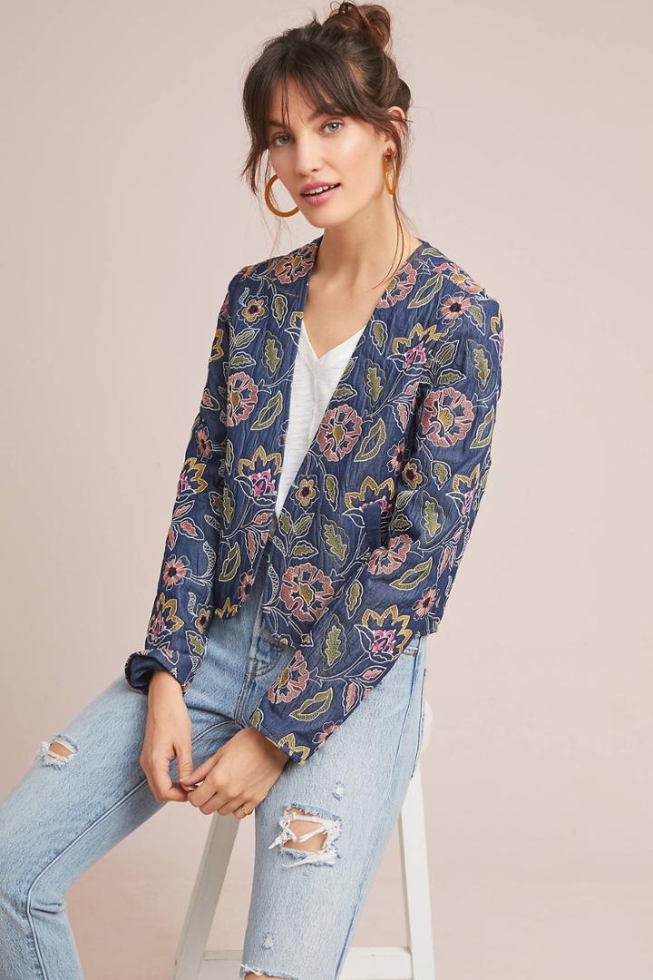 Seen Worn Kept Majorelle Embroidered Jacket