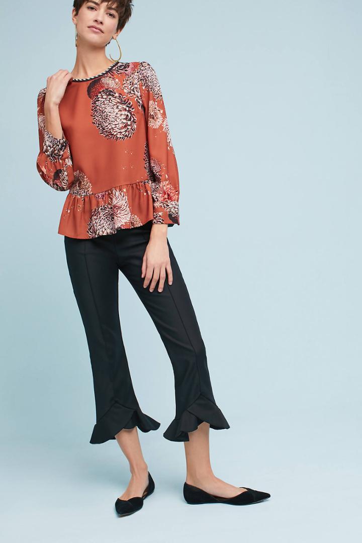 Vineet Bahl Alicia Peplum Top