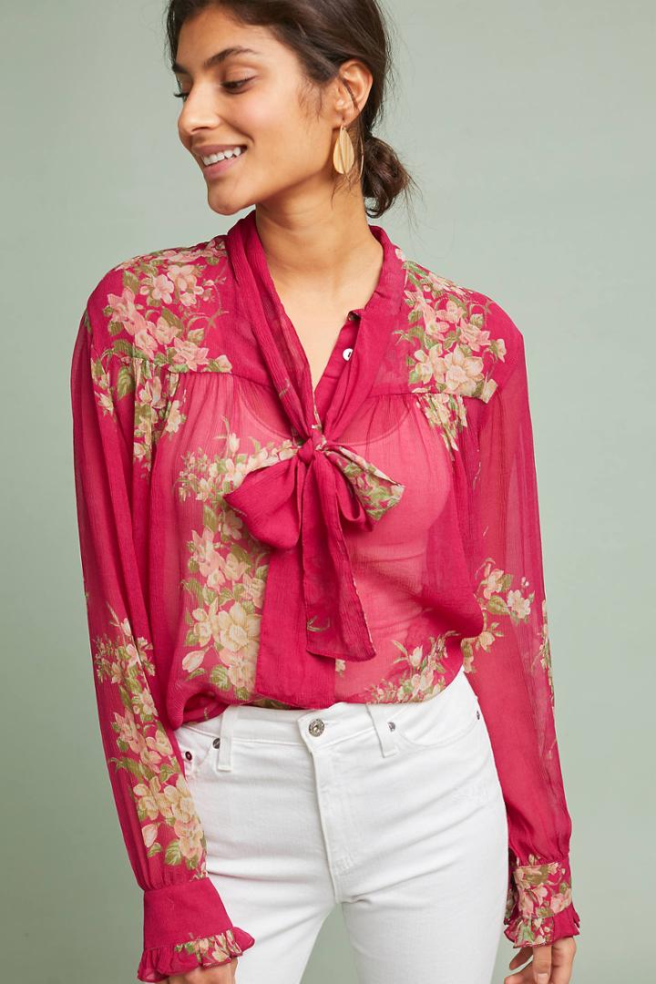 Nikasha Tangier Silk Blouse