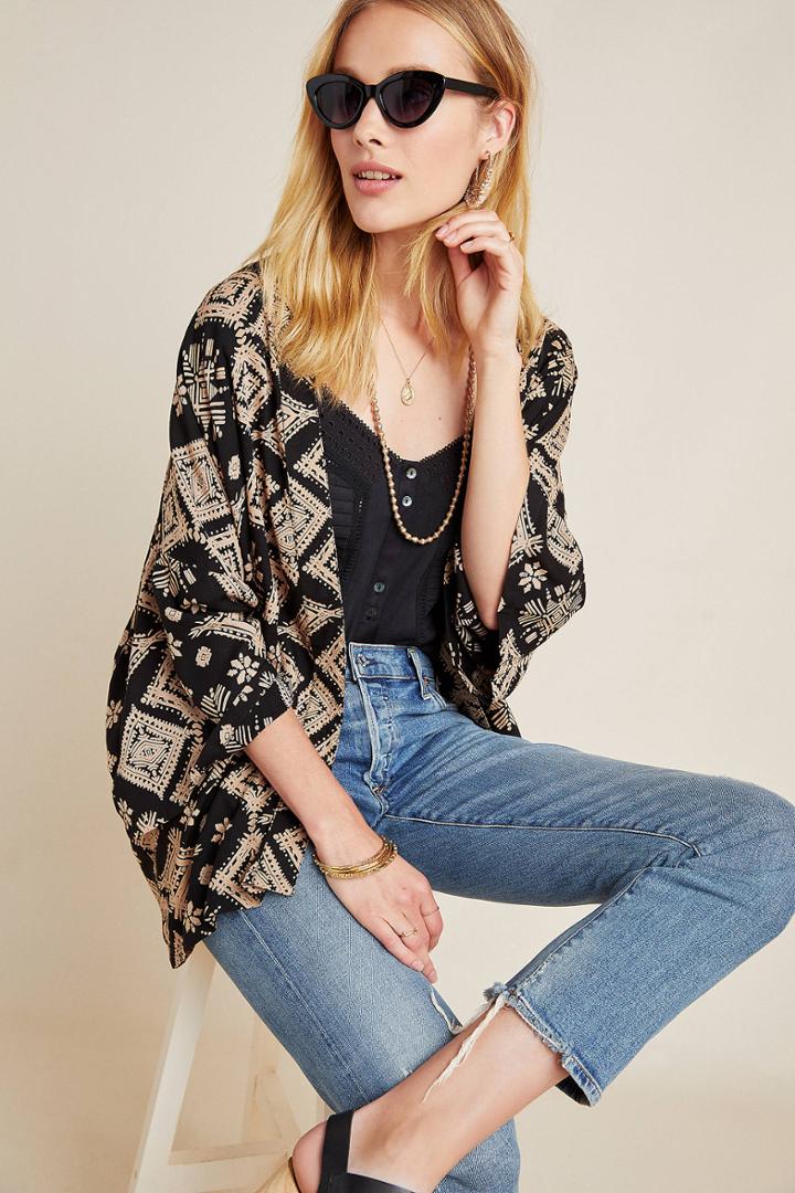 Anthropologie Mason Kimono