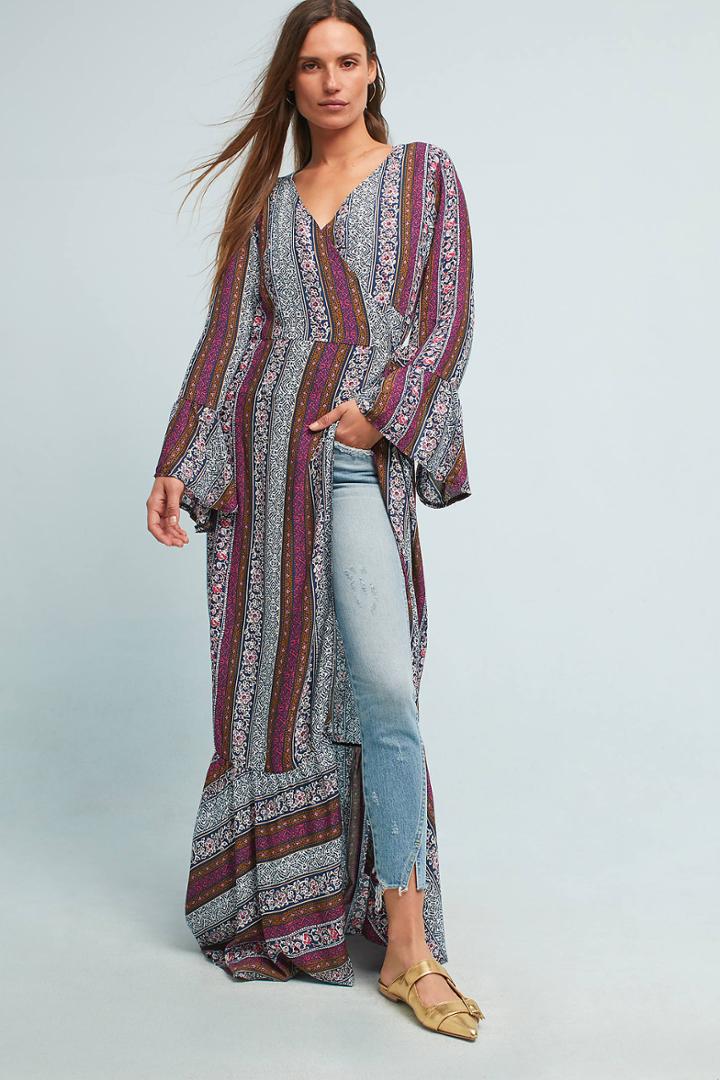 Anthropologie Regina Wrap Kimono