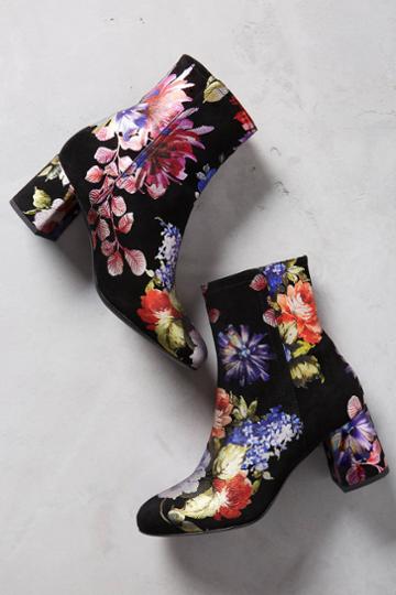 Miss L Fire Floral Printed Boots