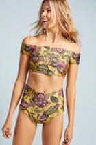 Triya High-waisted Floral Bikini Bikini Bikini Bottom